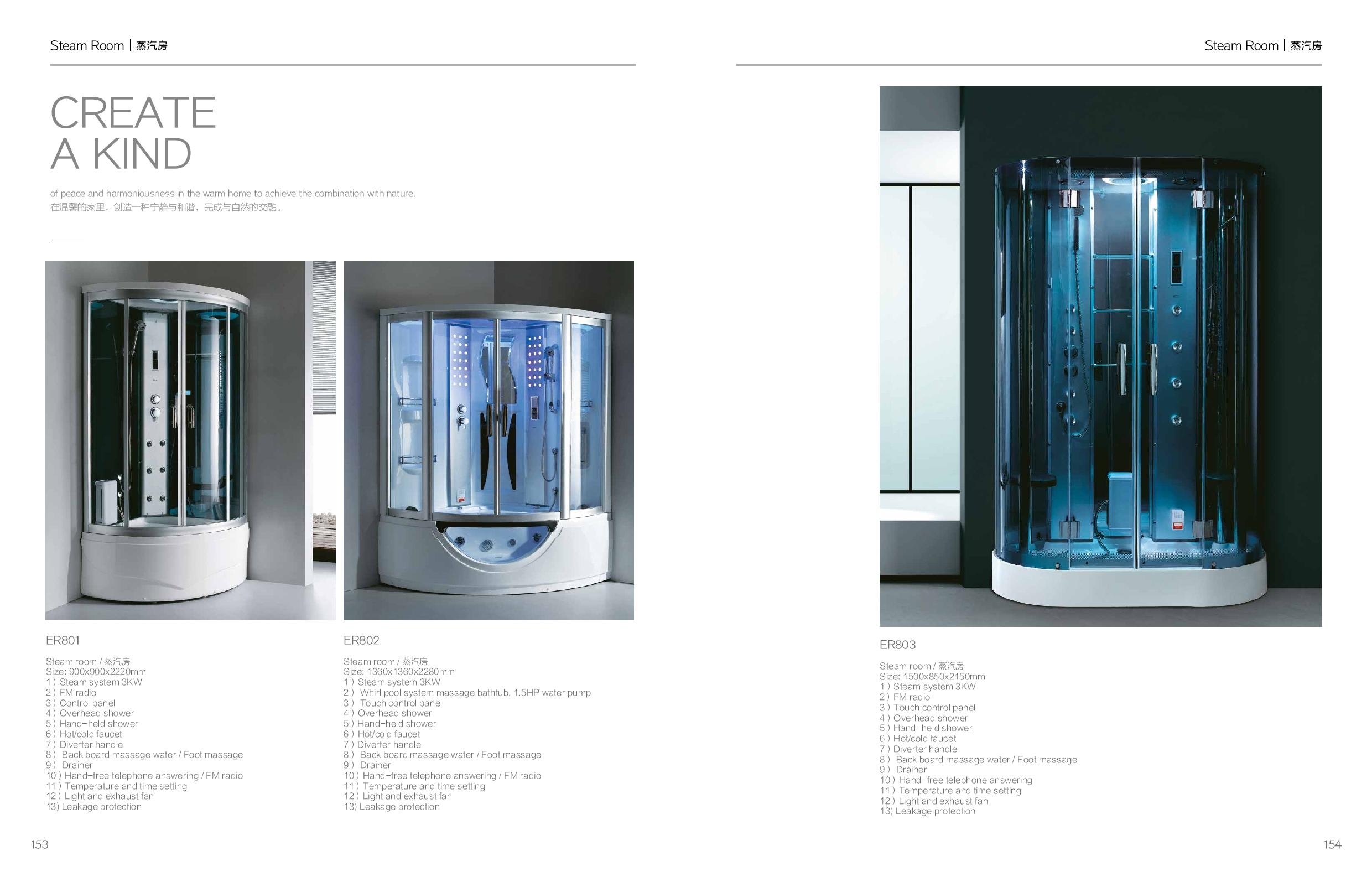 CABINET TOILET BASIN SHOWER SCREEN EM Page 069